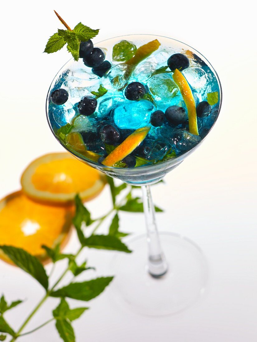 Blueberry heaven cocktail
