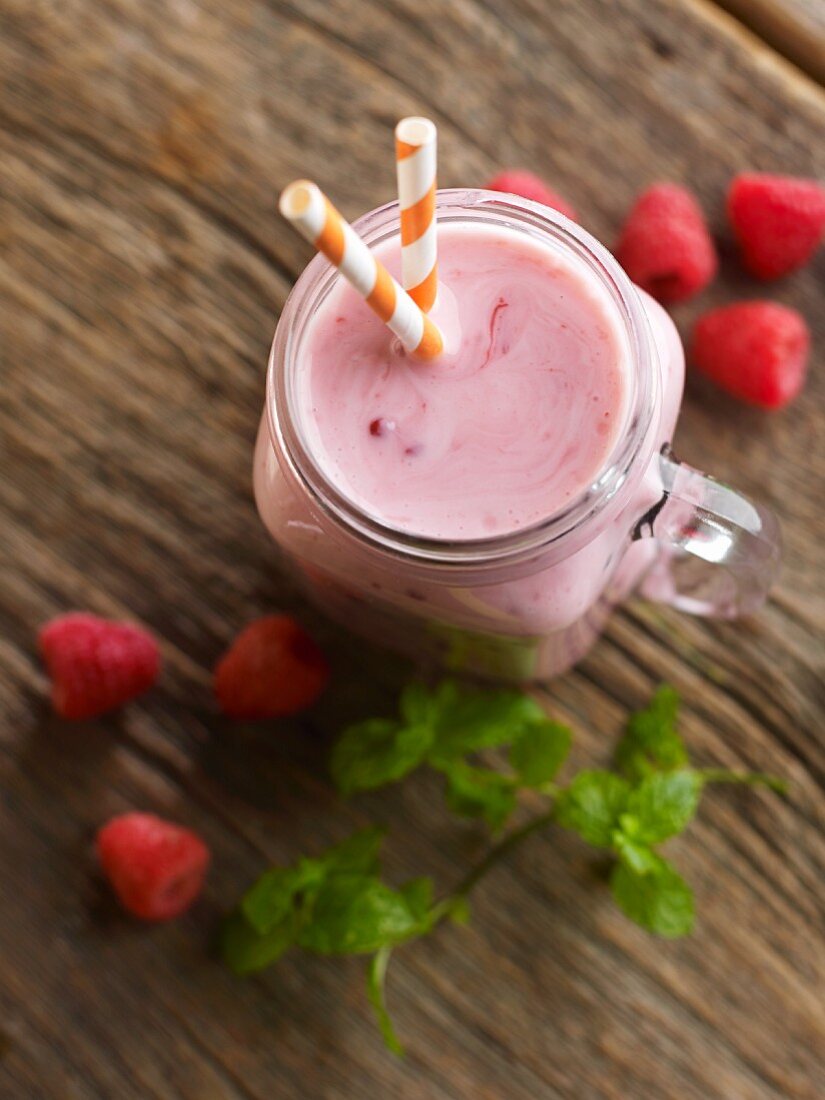 Raspberry smoothie