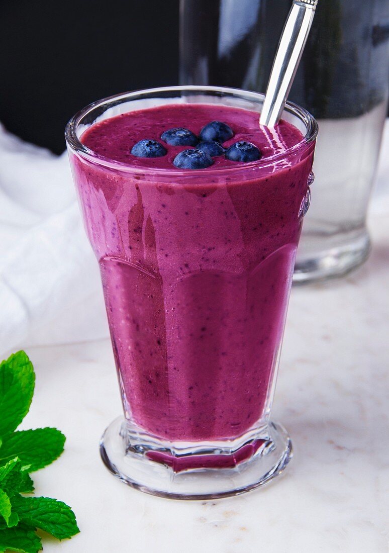 A berry & beetroot smoothie