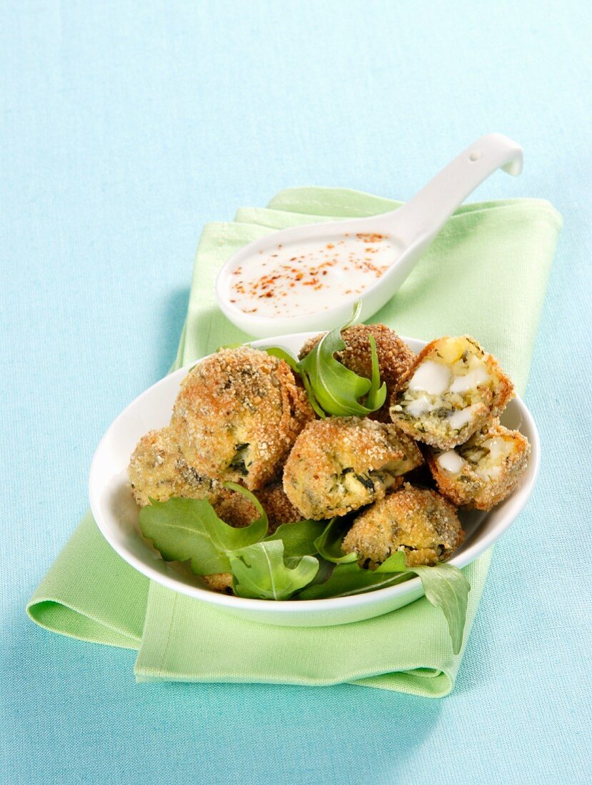 Polpette al forno (Italian oven-baked fritters)