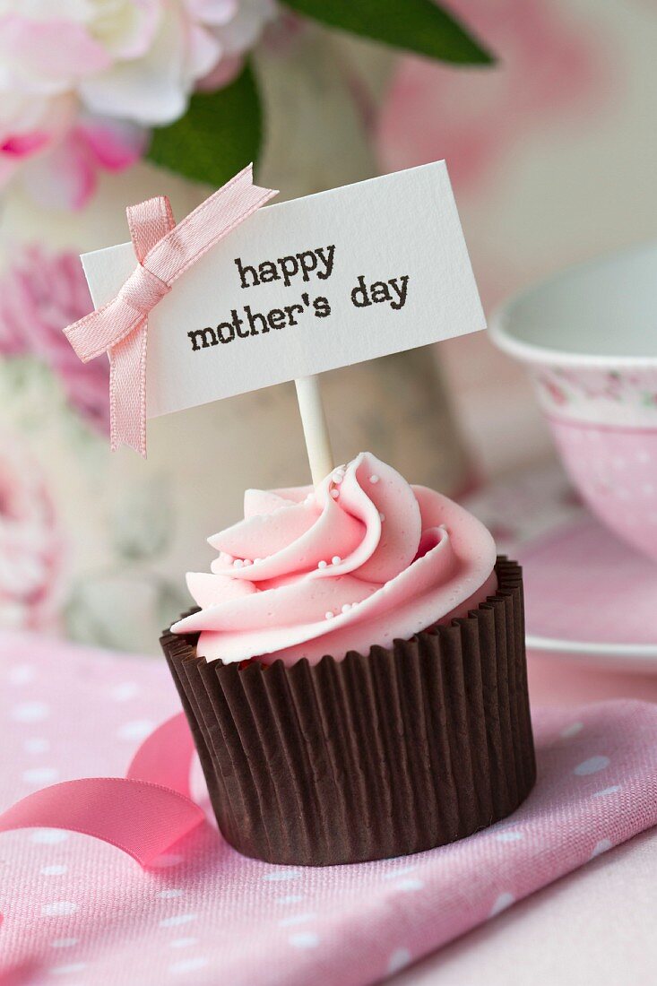 A cupcake for Mother's Day