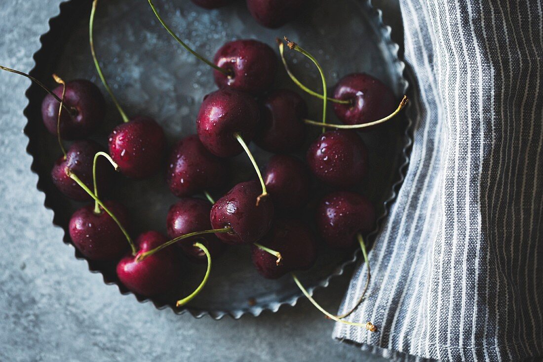 Fresh cherries