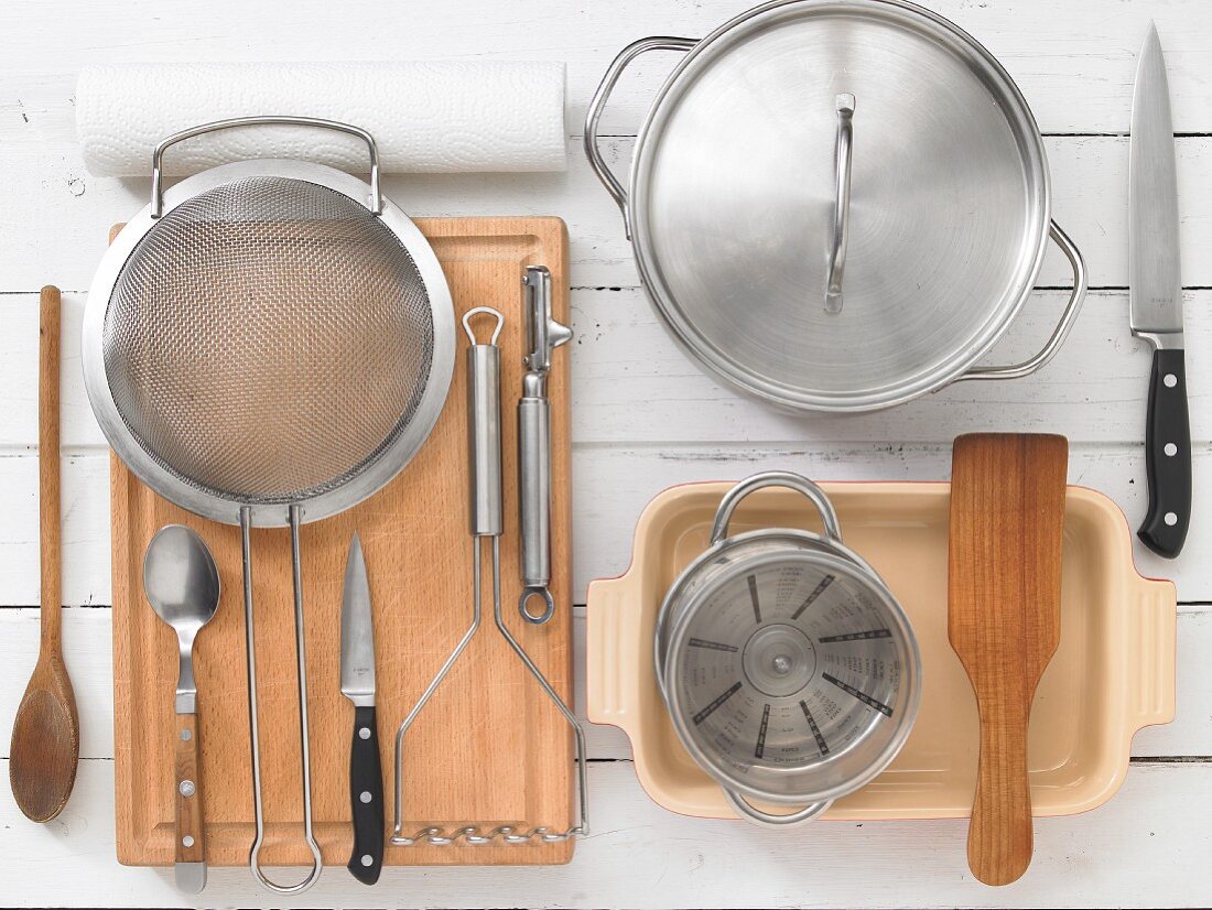 Utensils for steamed fillets of coalfish