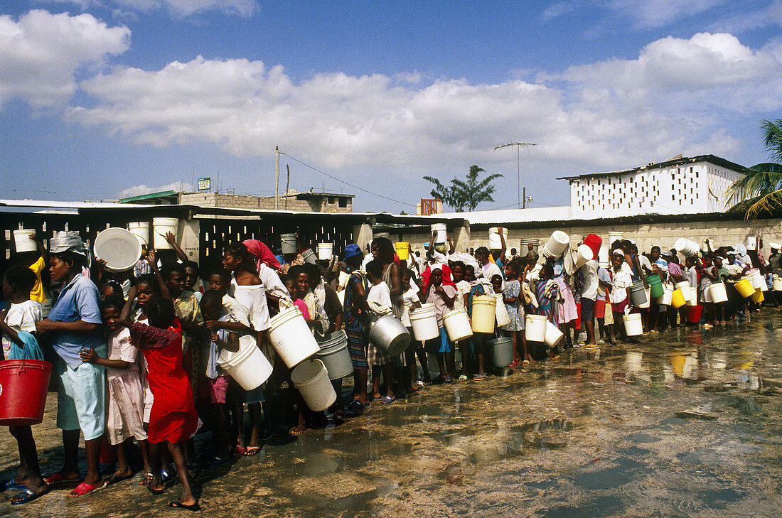 Water Line,Haiti