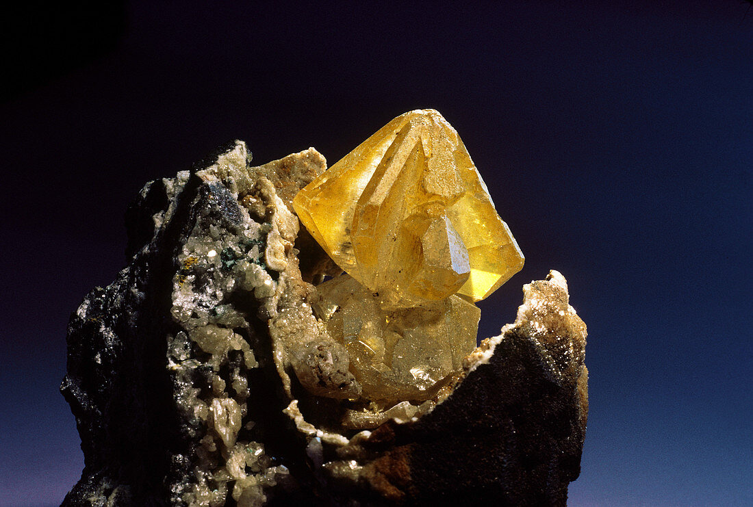 'Cerussite from Tsumeb,Namibia'