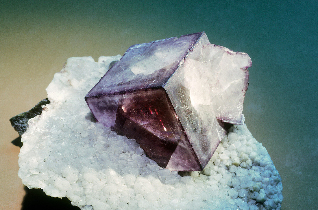 'Fluorite from Cornwall,England'