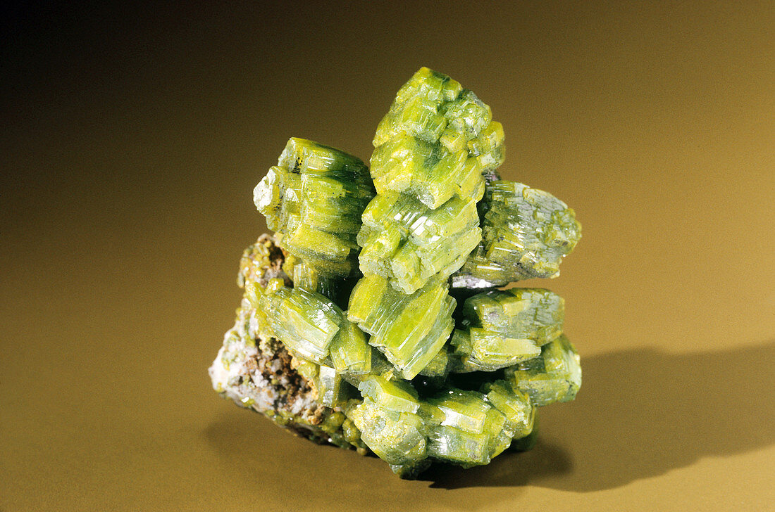 'Pyromorphite from Bad Ems,Germany'