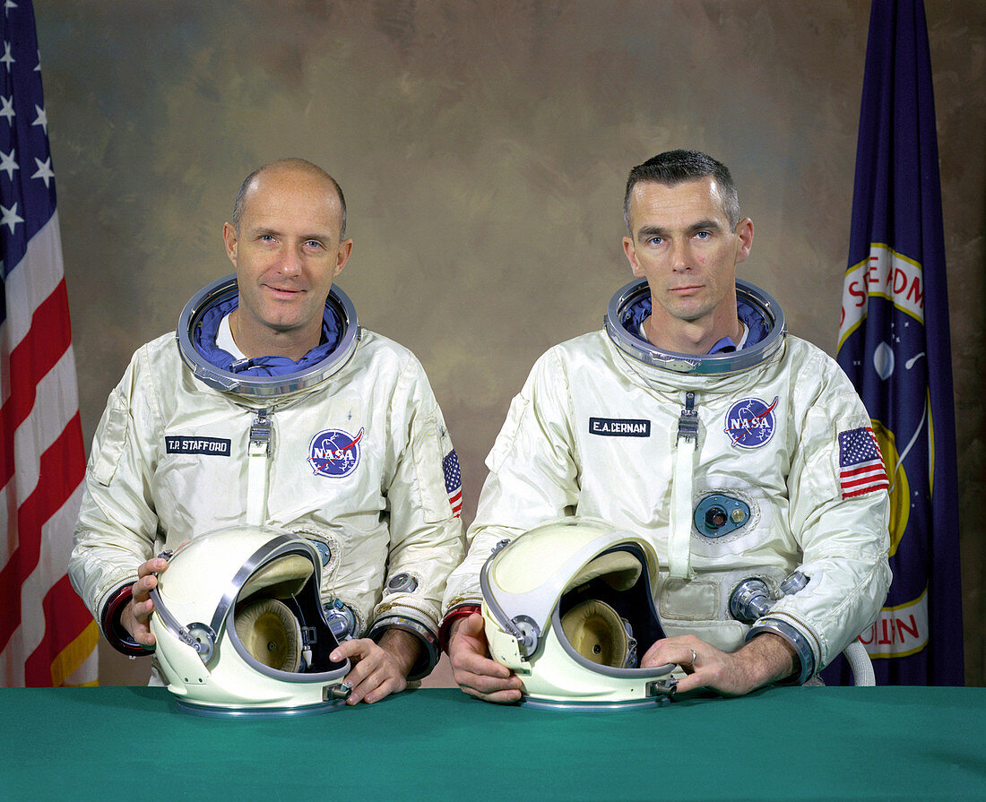 Actual Gemini 9 crew