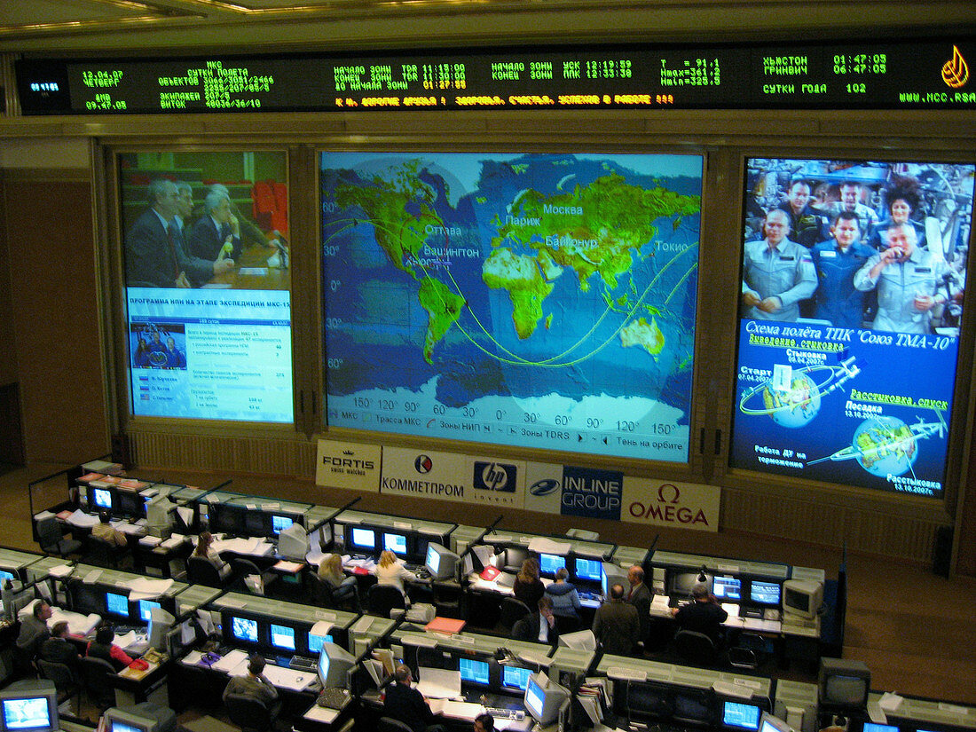 Russian Mission Control Center