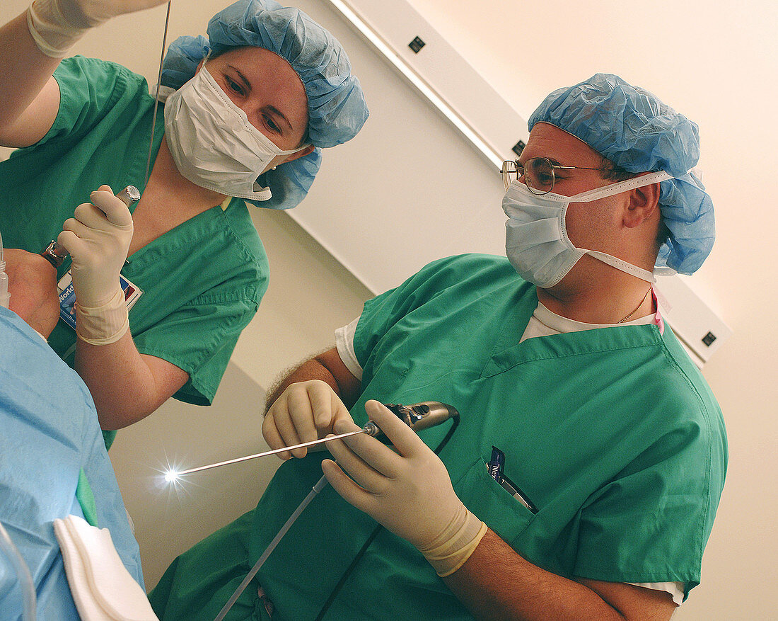 Preparing to Perform an Endoscopy