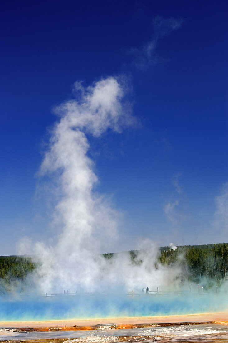 'Hot Spring,Yellowstone National Park'