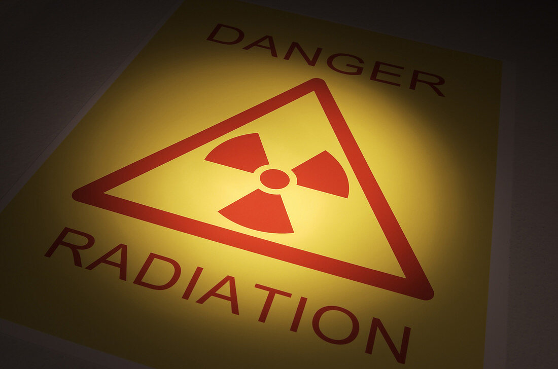 Radiation Warning Sign