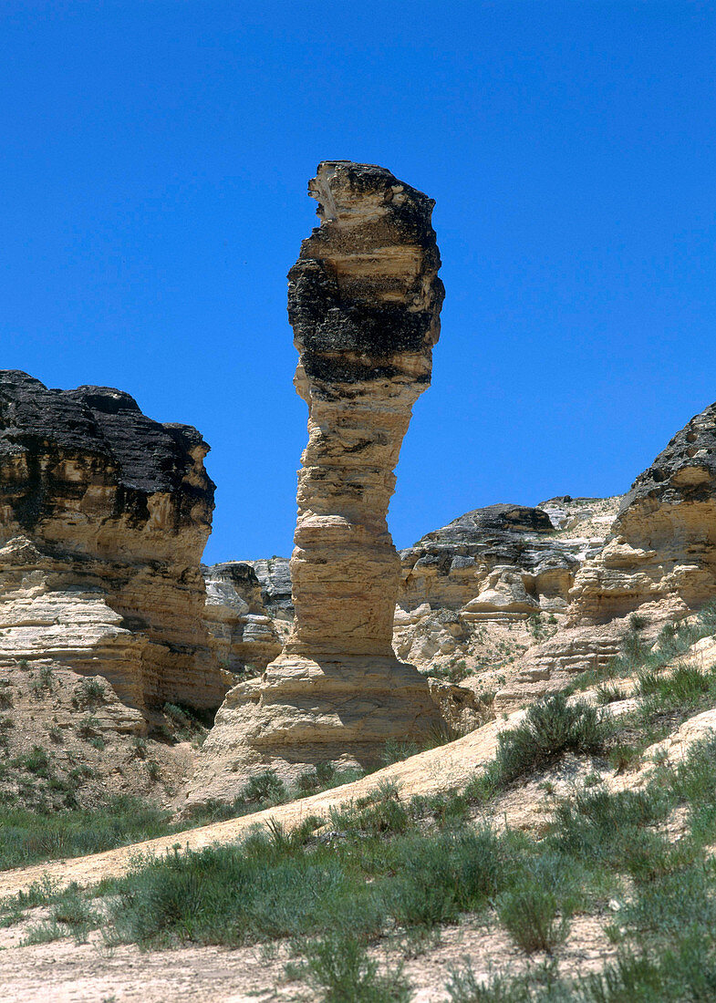 Rock Formation in Kansas