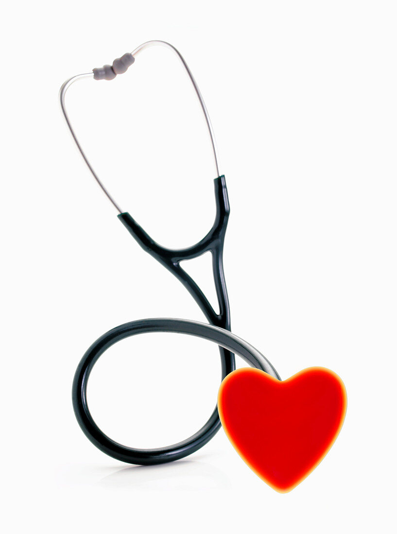Stethoscope with Heart