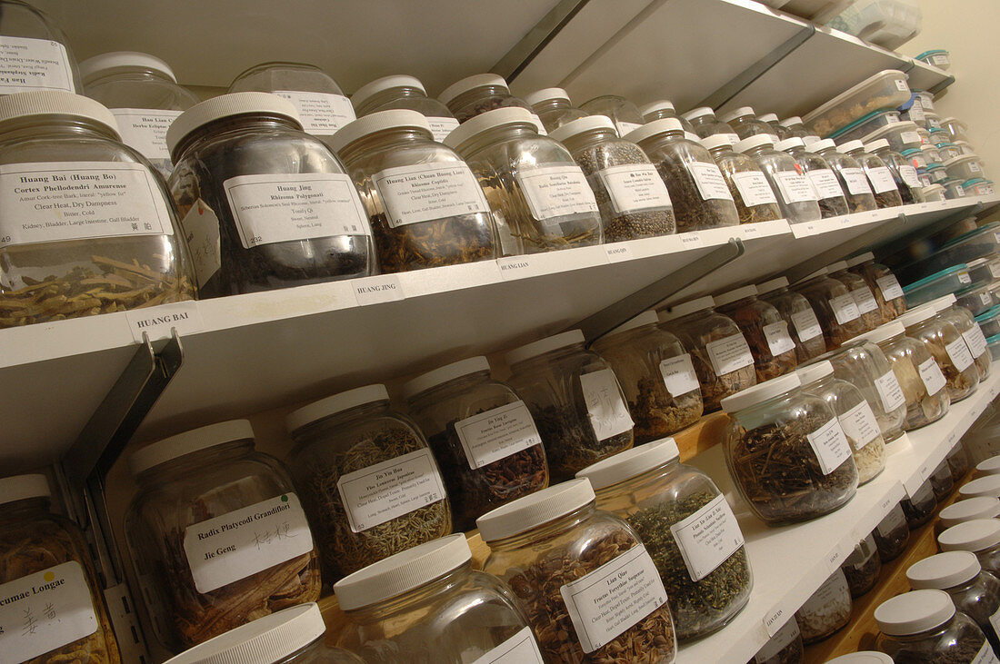 Dried medicinal herbs