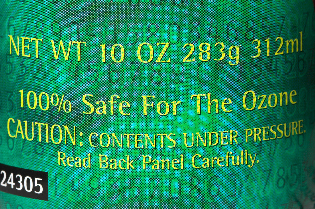 Ozonesafe Product Label