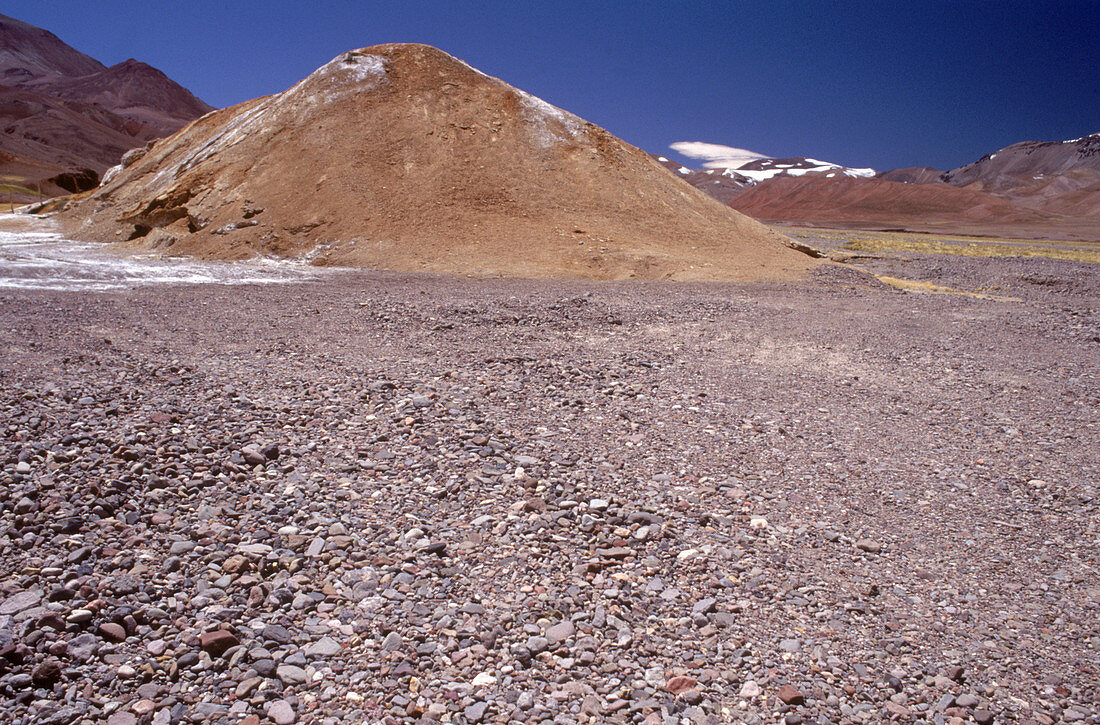 Andean Hot Spring Cone