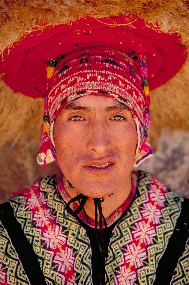 Man of the Quechua. Cuzco,Peru