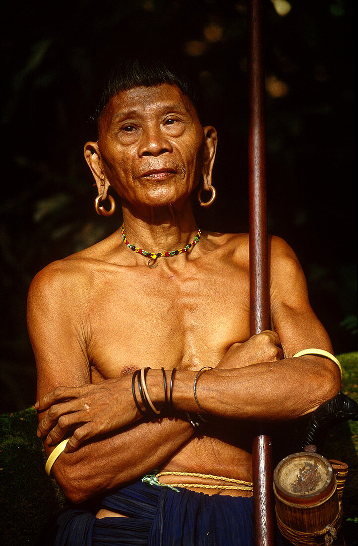 Malaysian Man in Borneo,Malaysia
