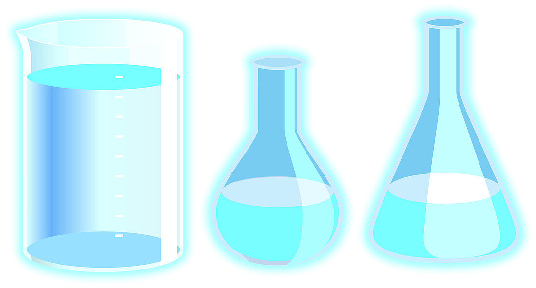 Beakers Illustration