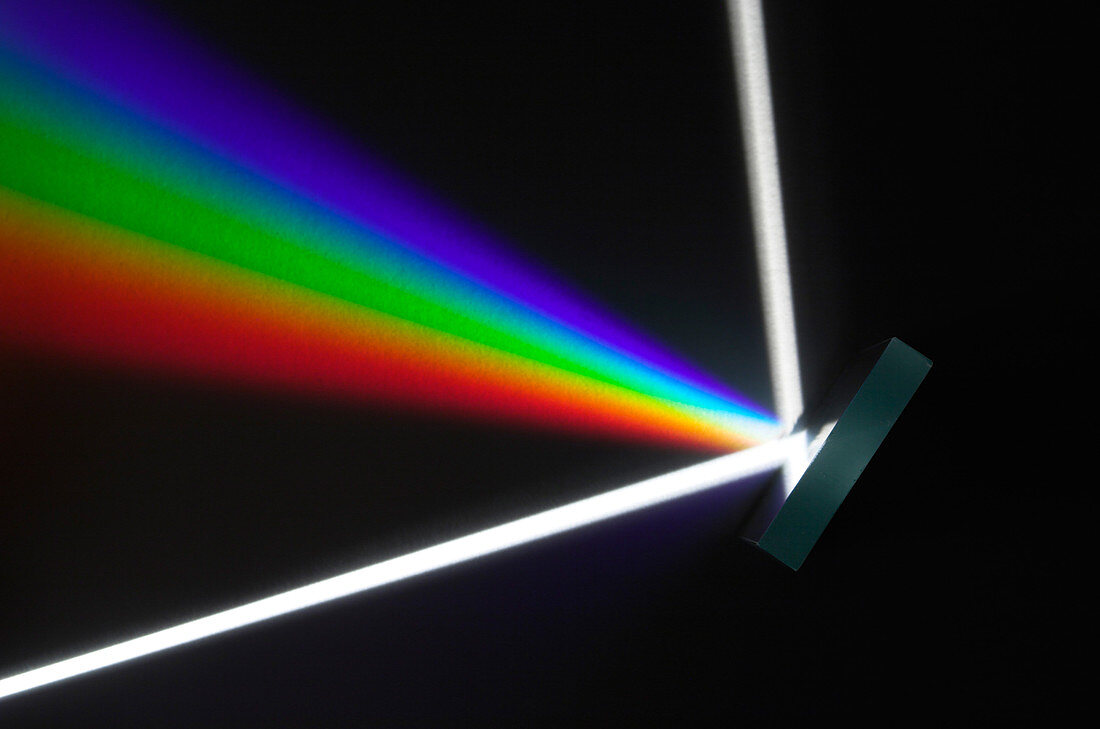 Light Dispersed by Diffraction Grating