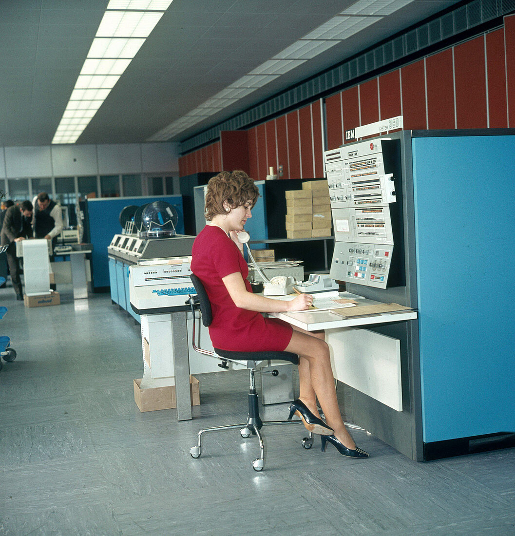 Early Mainframe Computer System