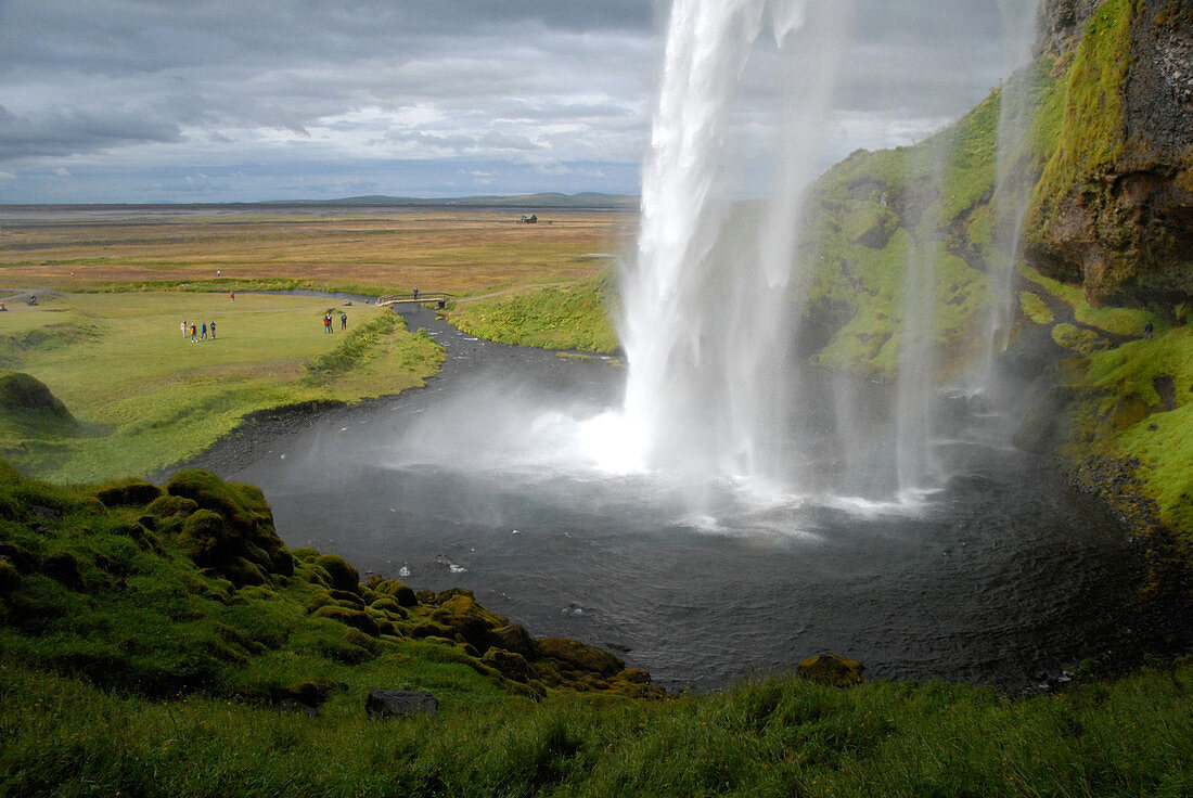 Seljalandsfoss Waterfall,Iceland