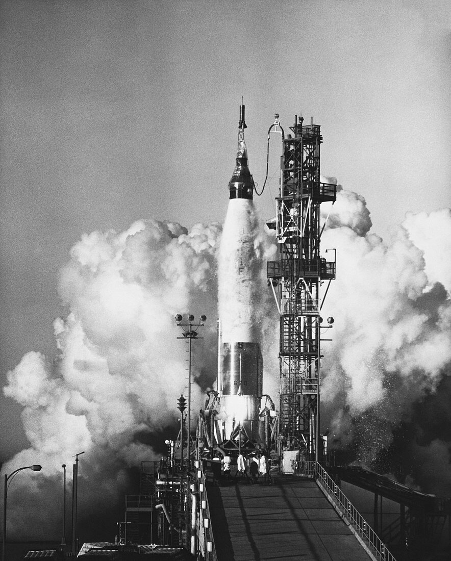 Mercury-Atlas 2 Test Firing