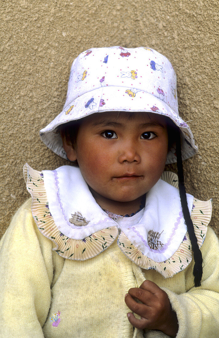 Portrait of Tibetan Child