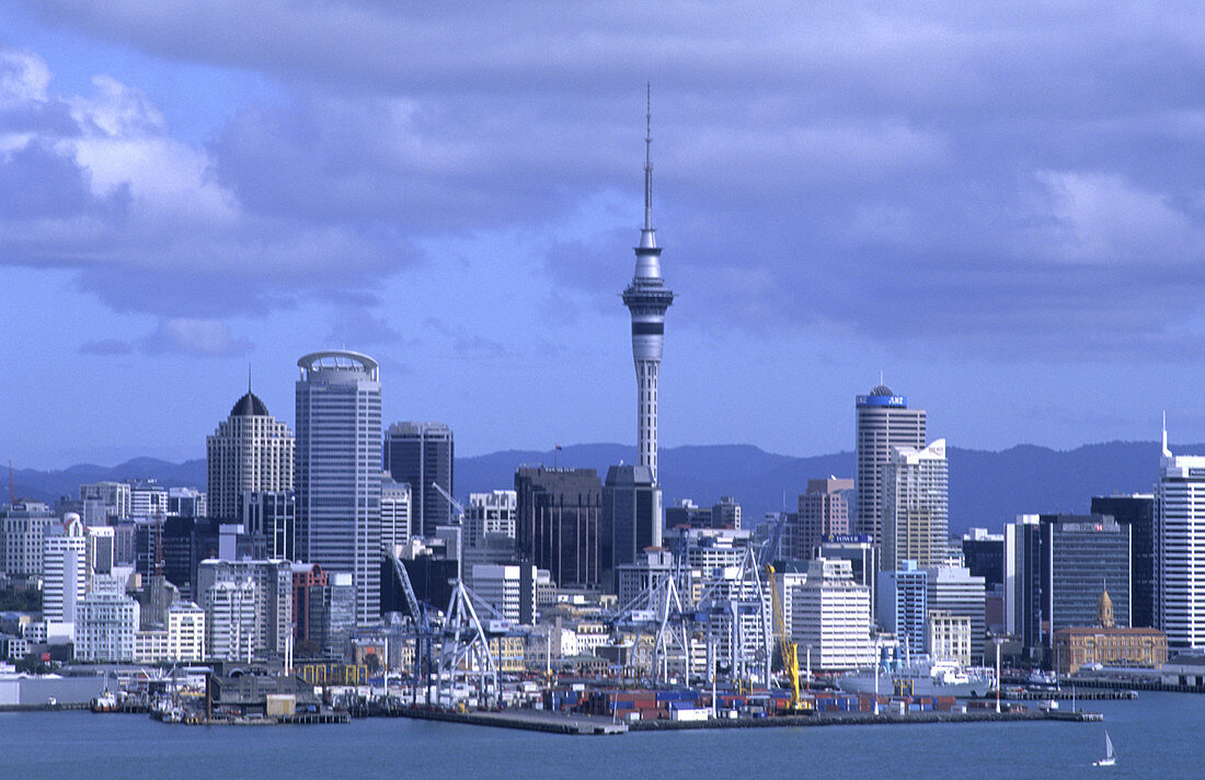 Auckland Skyline,New Zealand