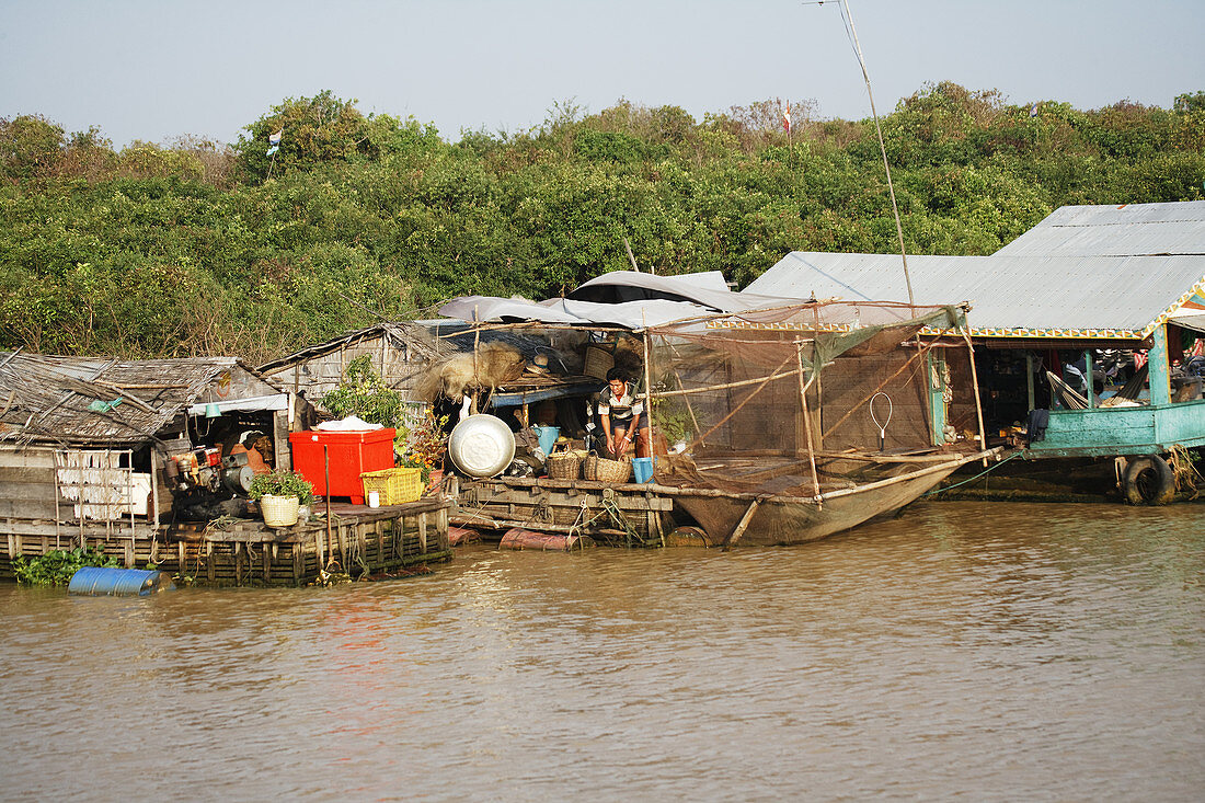 River Life,Cambodia