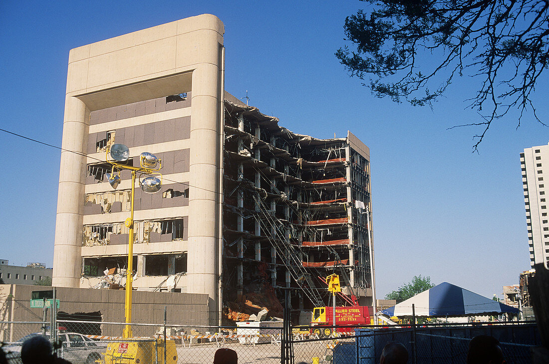 Bombed Murrah Federal Building