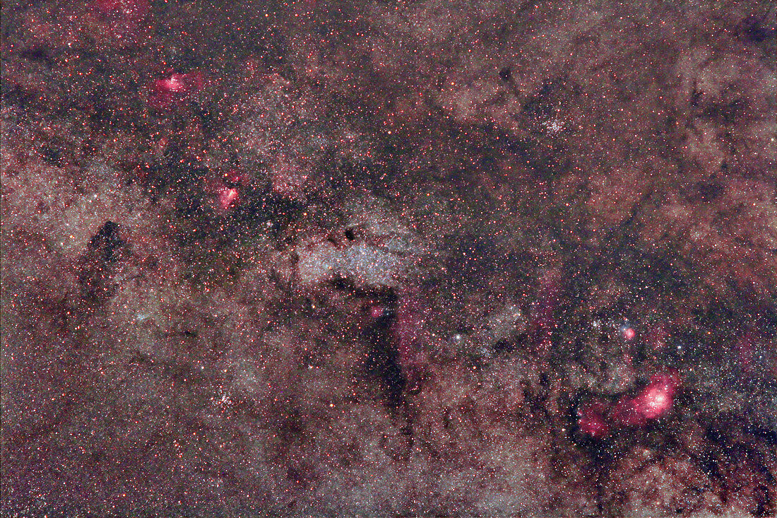 Milky Way from M8 to M16