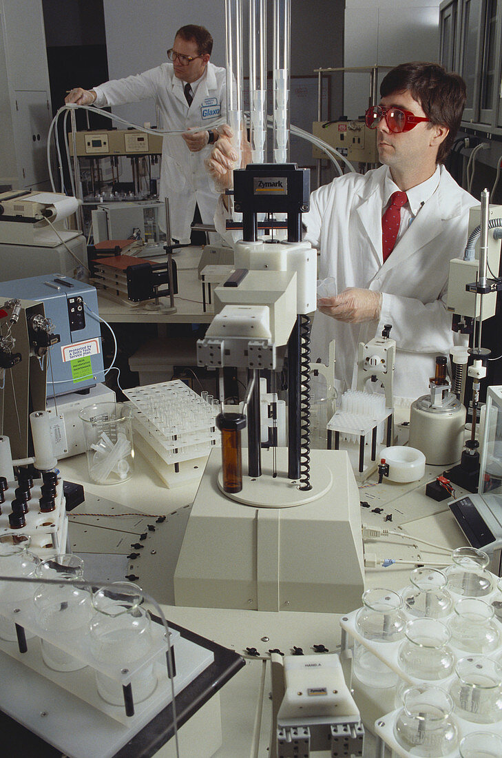 Chemists in Analytical Research Lab