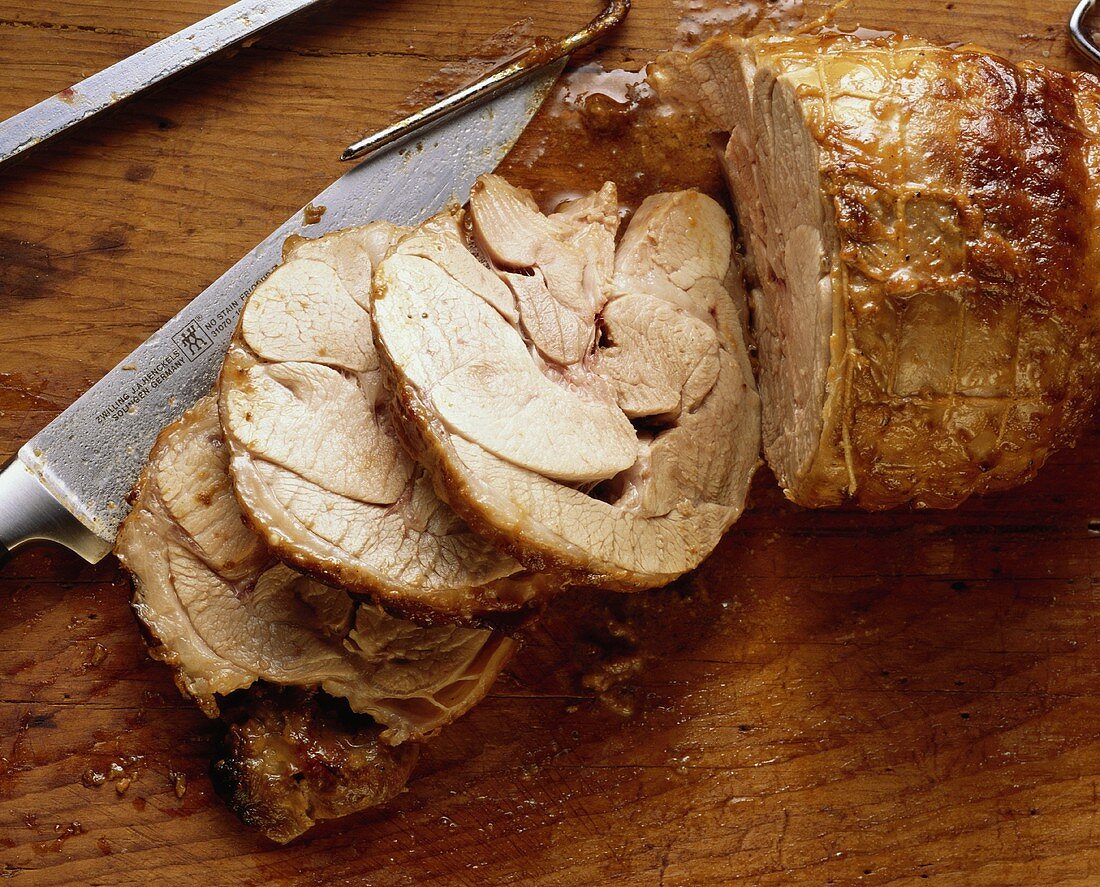 Turkey rolled roast cut