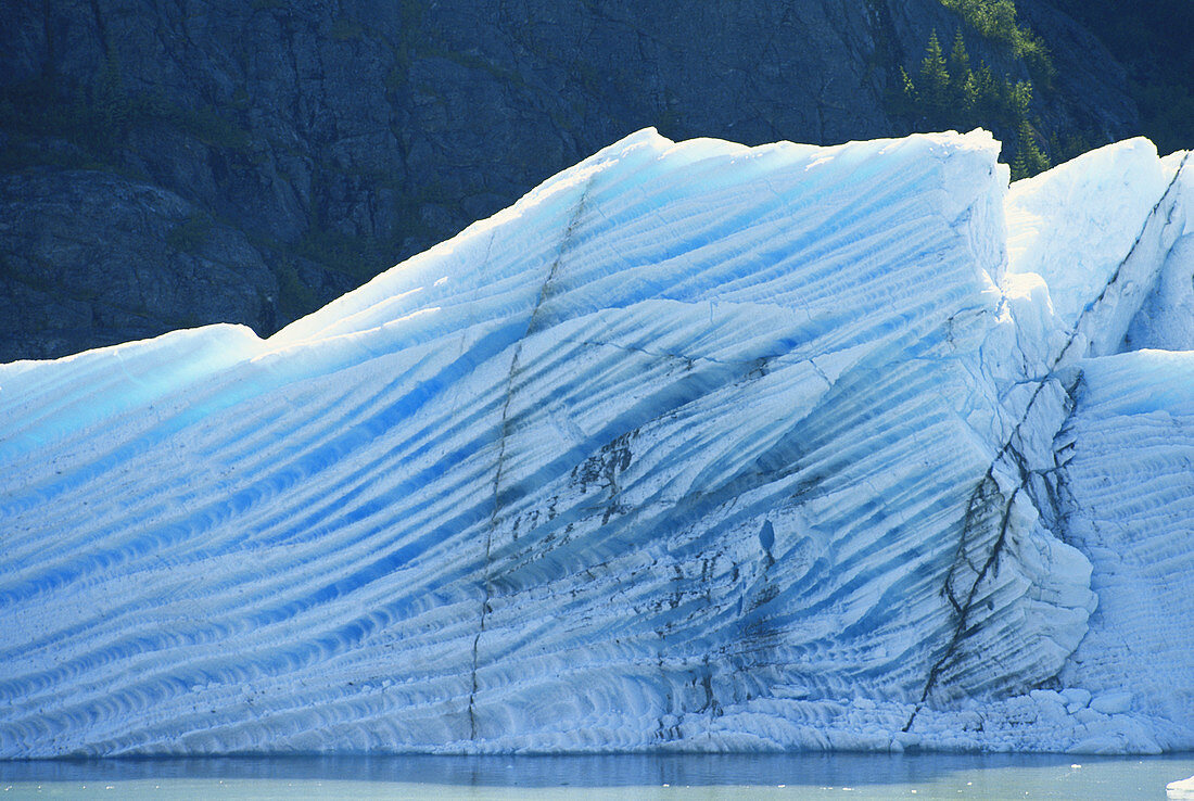 Ice Layers,Alaska,USA