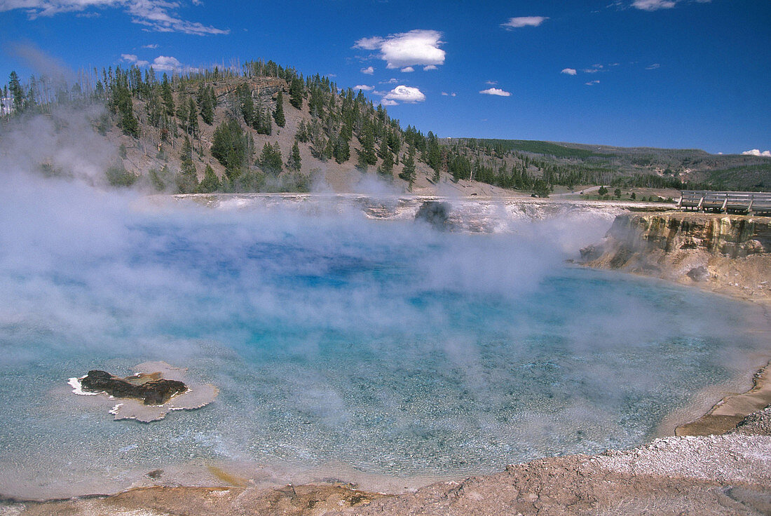 Excelsior Geyser Crater,Yellowstone,USA