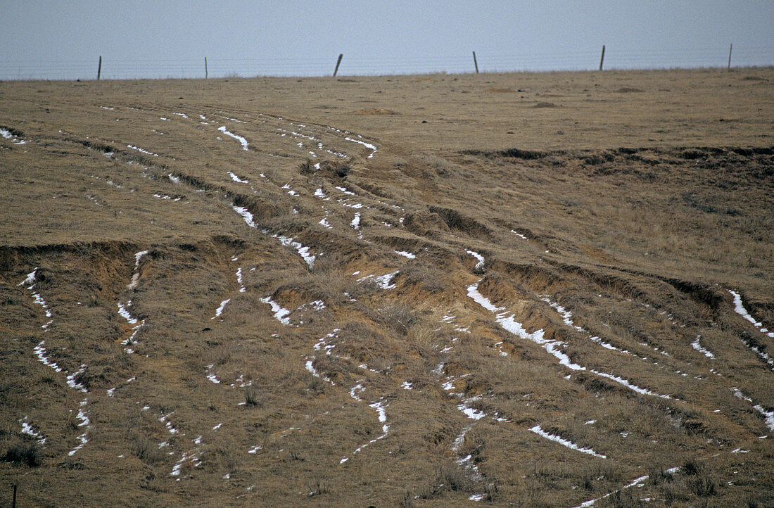 Soil Erosion on KS Pasture Slope
