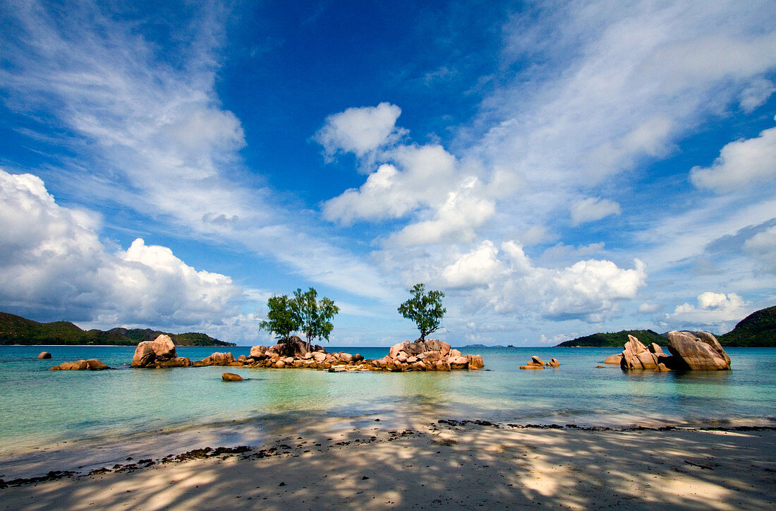Islands and Clouds,the Seychelles