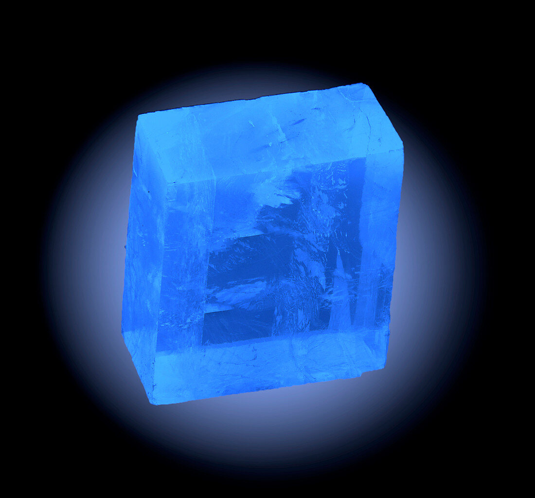 Calcite Under UV Light