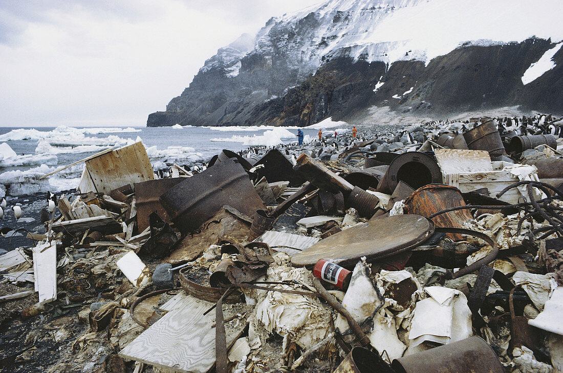 Garbage Pollution,Antarctica