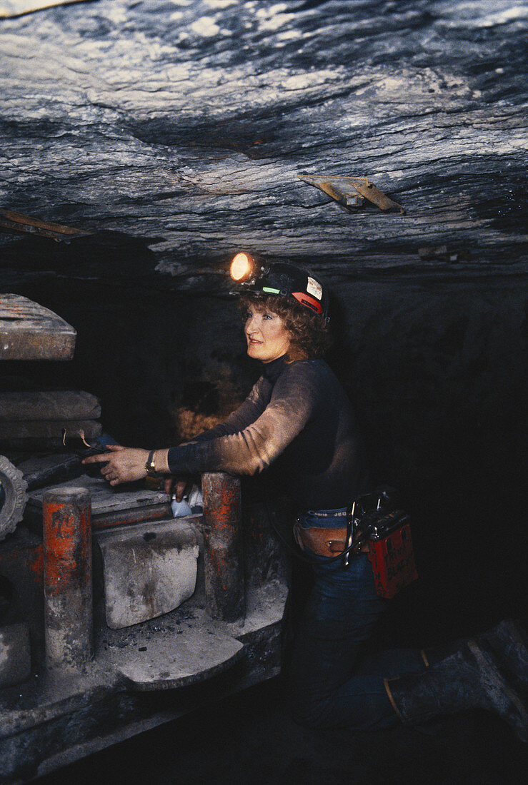 Female Coal Miner