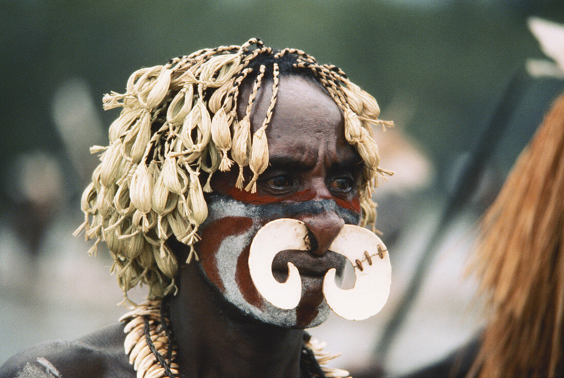 Asmat Man,New Guinea