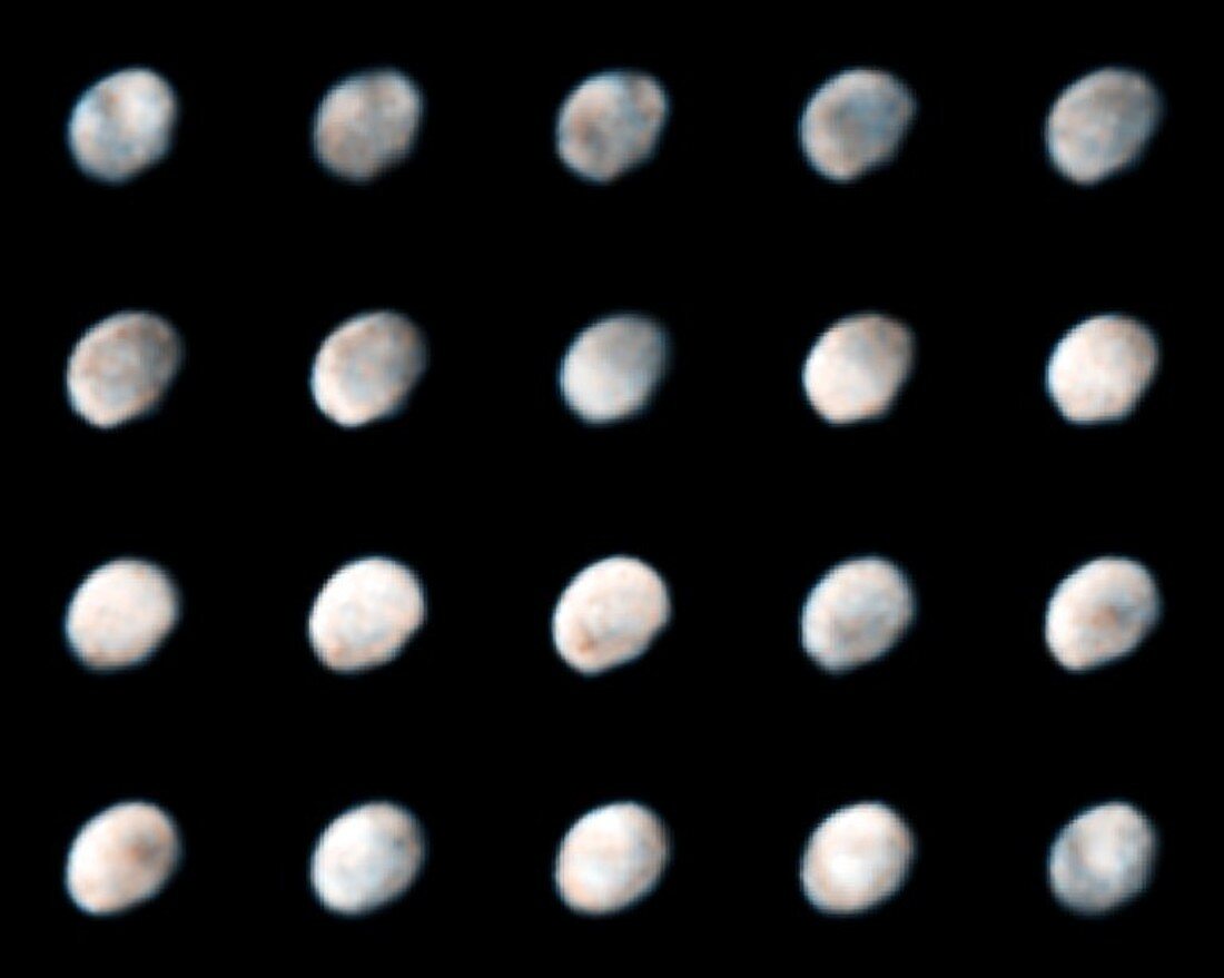 Hubble Images of Vesta