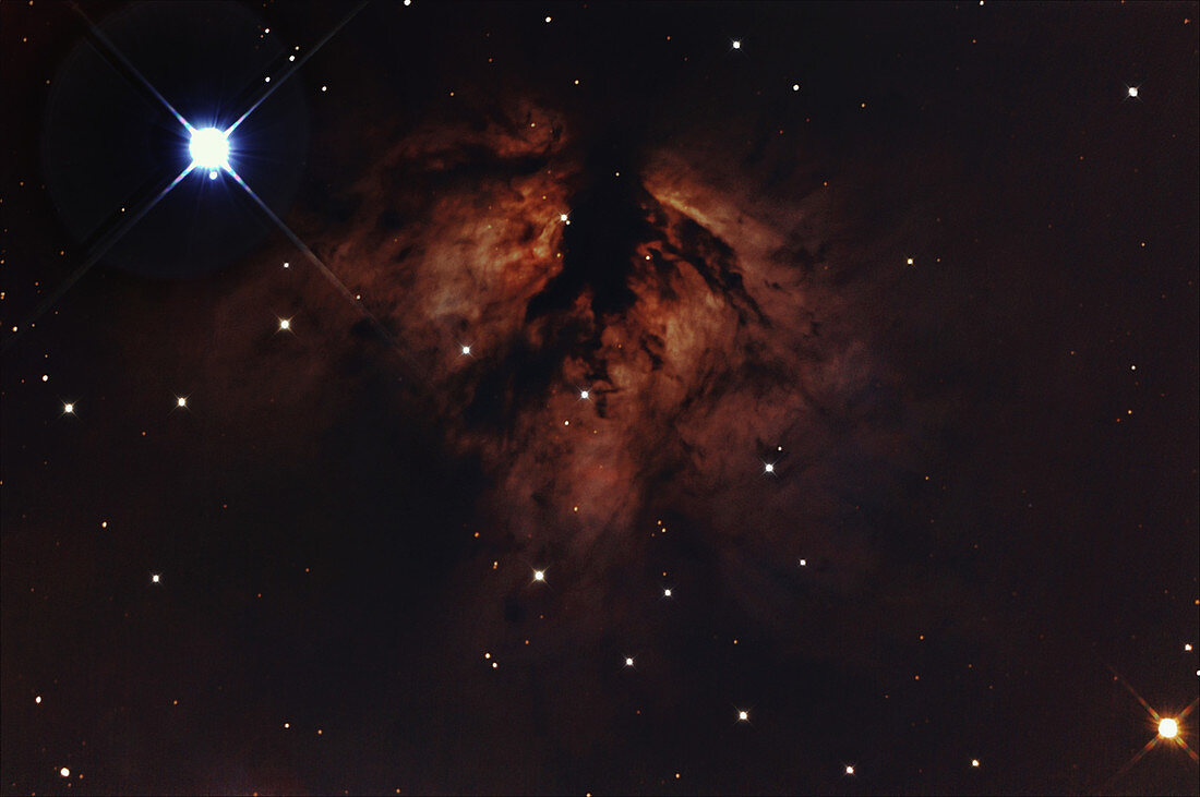Zeta Orionis with The Flame Nebula