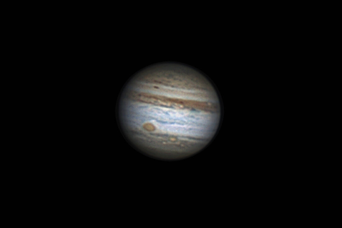 Jupiter with Red Spots