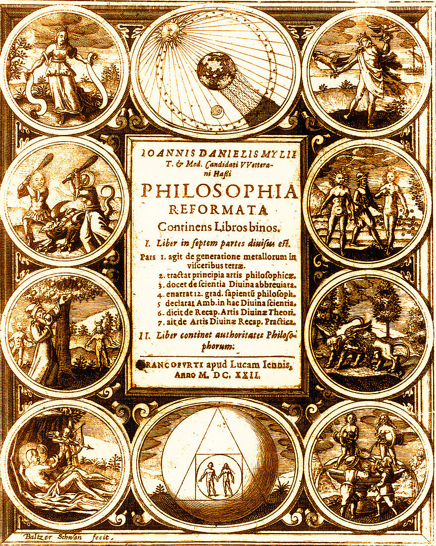 Frontispiece of Alchemical Treatise