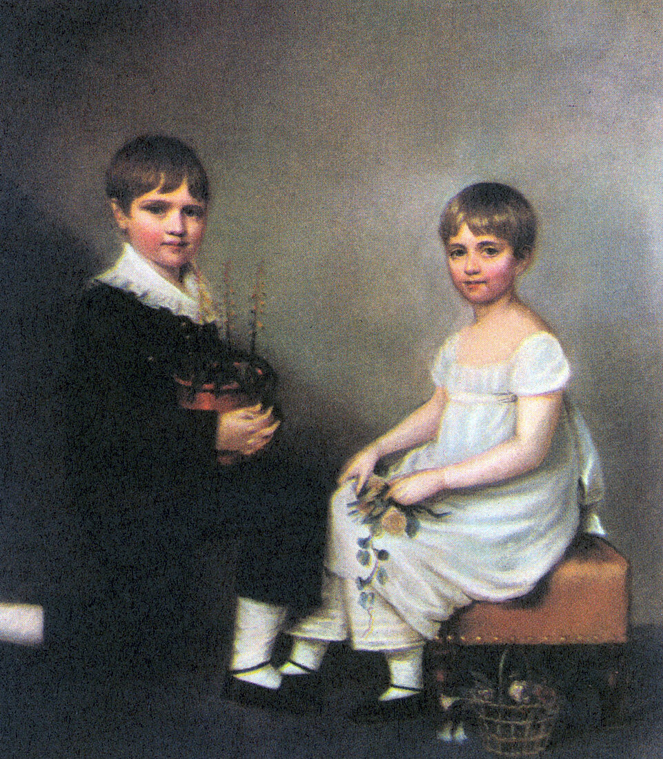 Charles and Catherine Darwin,1816