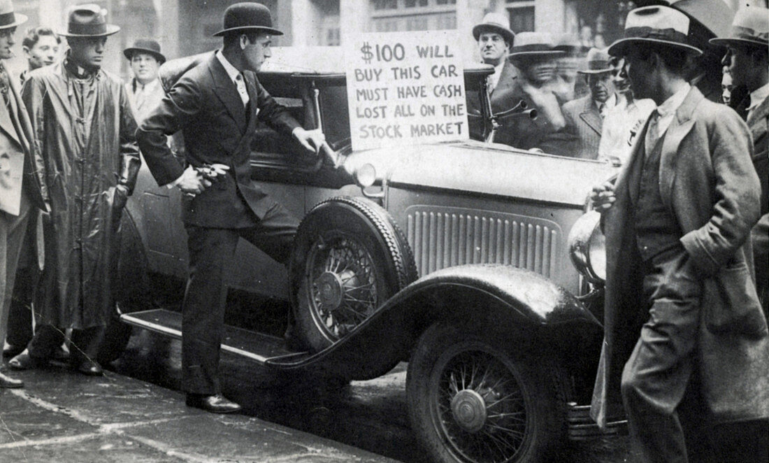 Wall Street Stock Market Crash,1929