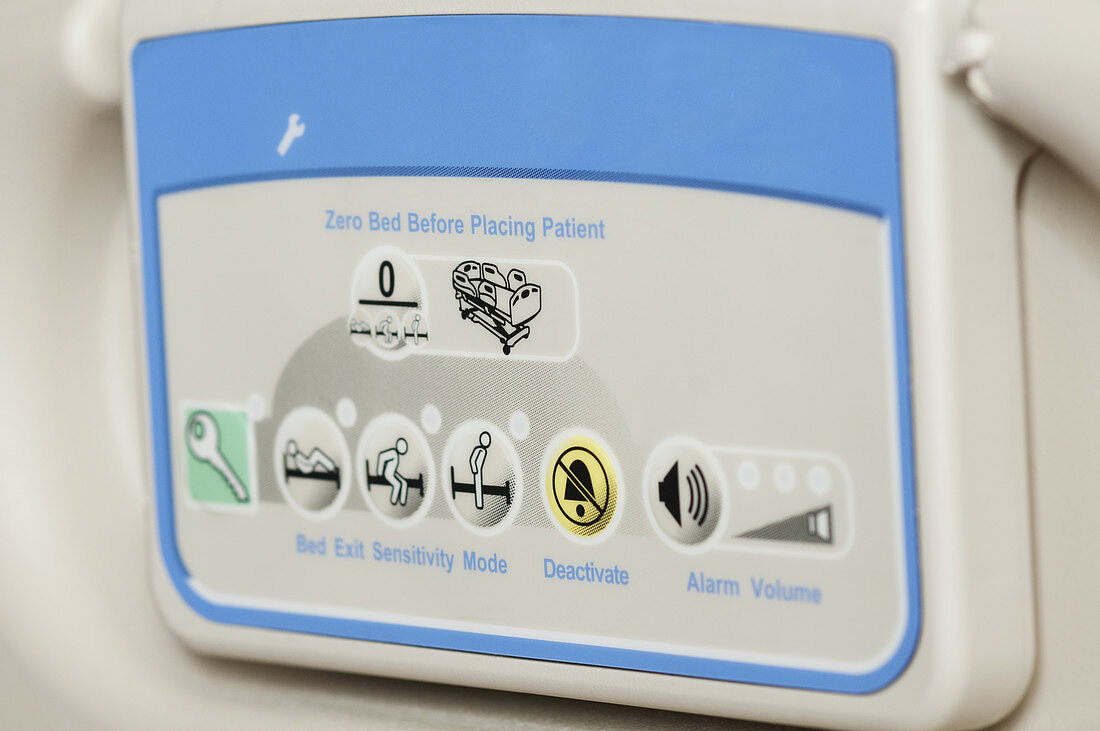 Hospital Bed Instrument Panel